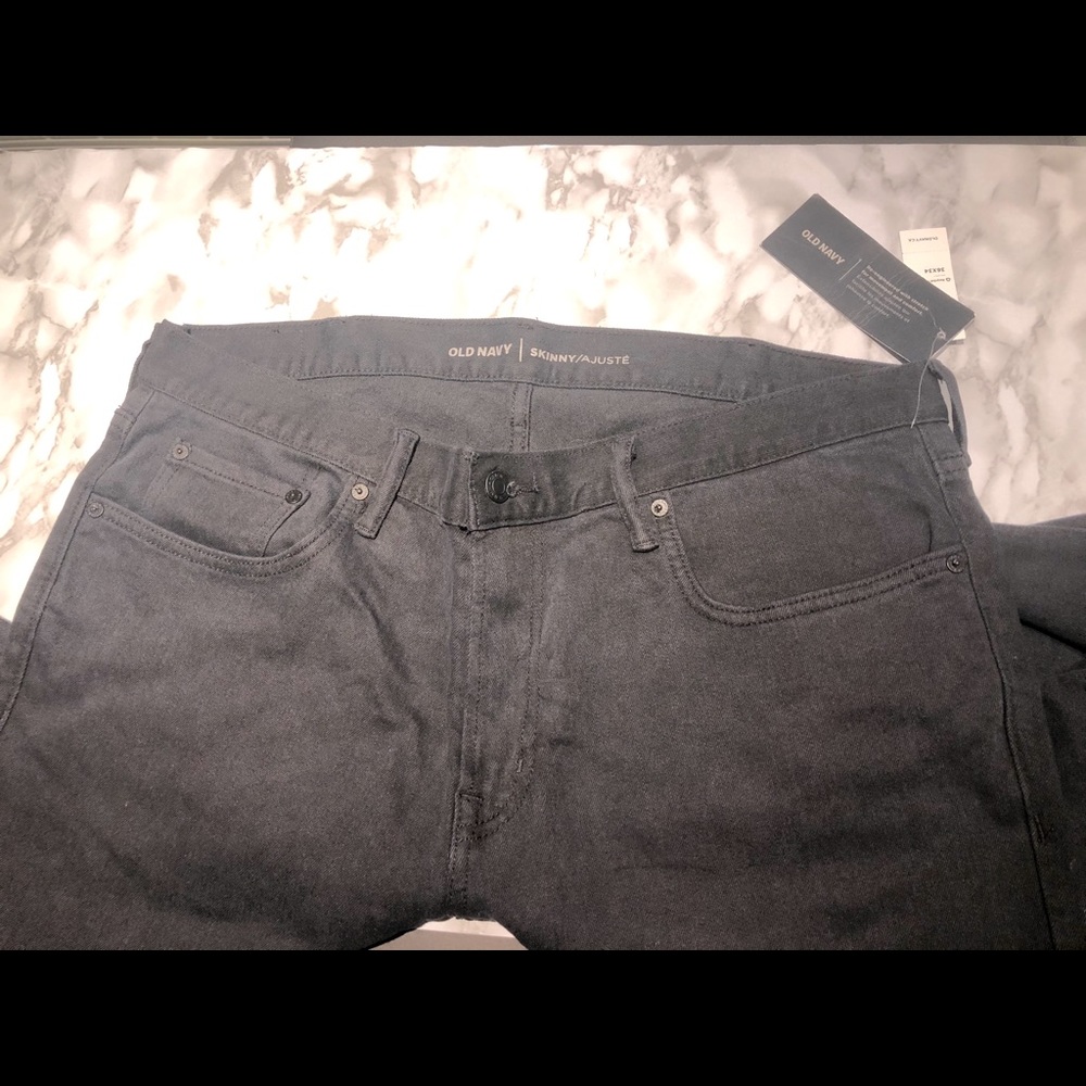 Men’sBlack  Skinny Jean - Old Navy